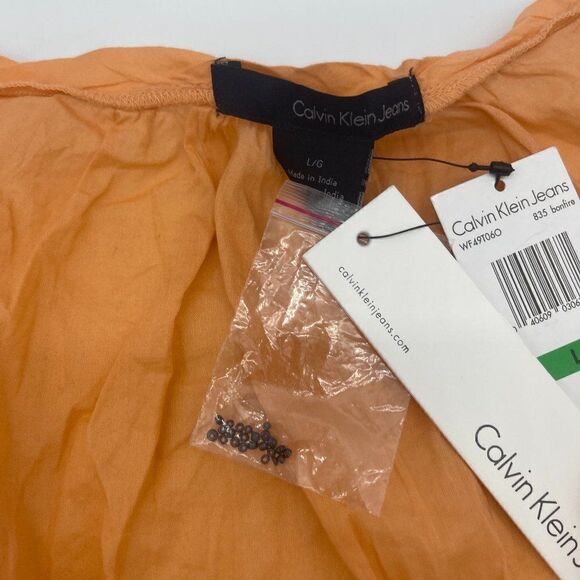 Calvin Klein Top Tunic Style Elastic Waist Band - Picture 11 of 11